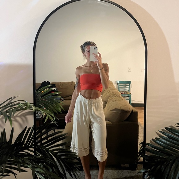 VINTAGE ADIDAS CAPRI WIDE LEG SWEATS (S) - Picture 2 of 7